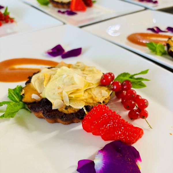 Hotel Mirabell Mandel-Apfel-Kuchen